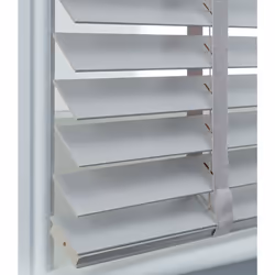 Home Elliott 50mm Wooden Tape Venetian Blind - Grey