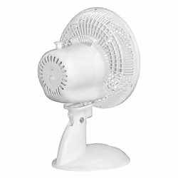 Challenge 7 Inch Oscillating Desk Fan - White