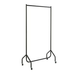 Home Heavy Duty Single Clothes Rail - Black