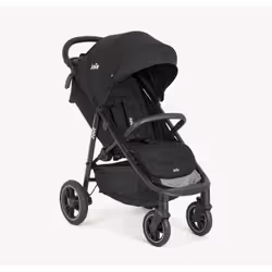 Joie Litetrax Pro, Canopy, Travel system pram, Any gender, Solid wheels, Foldable, Black