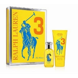 Ralph Lauren Big Pony Collection NO 3 For Women GIFT SET EDT 50ML + BO
