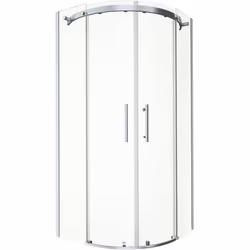 800 x 800mm Quadrant Shower Enclosure Frameless Walk In Sliding Door 8mm Glass