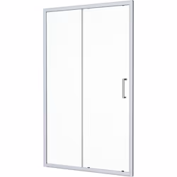 1400mm Sliding Shower Door Enclosure Glass Screen Panel Framed 8mm Safety Glass