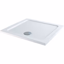 900x900mm Framed Hinged 8mm Shower Enclosure Door Side Panel Walk-In Tray Waste