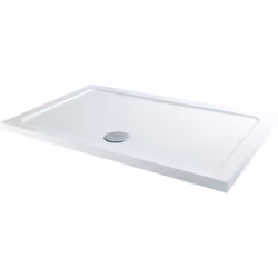 1200 x 900mm Sliding Shower Door Enclosure 8mm Glass Panel Framed Tray & Waste