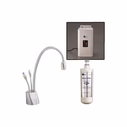 InSinkErator HC1100 Kitchen Tap Boiling Hot & Filtered Cold Water + Neo Tank