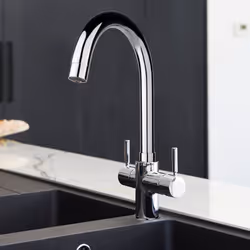 InSinkErator 3 in 1 Kitchen Tap 45153 + Tank Boiling, Standard Hot & Cold Chrome