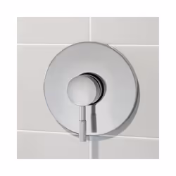 Concealed Stick Shower Ceiling Mounted Fixed Head Round Chrome Pivot