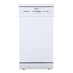 electriQ Freestanding Slimline Dishwasher - White