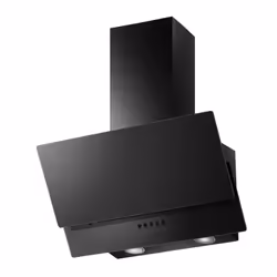 Keep your kitchen fresh and steam-free with this sleek black glass electriQ cooker hood. Designed for small to medium-sized k ...