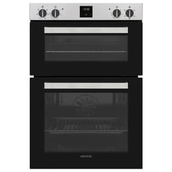 electriQ Built-In Electric Double Oven - Stainless Steel