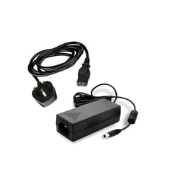 Easy Universal 60W DC Power Adapter with UK Mains Plug 2.1mm Jack Conn