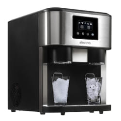electriQ Countertop Ice Maker With Ice Crusher and Water Dispenser in