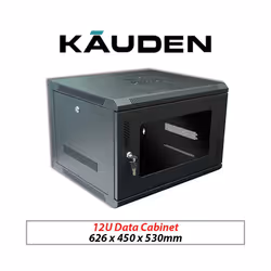 KAUDEN WALL MOUNT DATA CABINET RACK 12U-450 NETWORK CCTV DVR USE