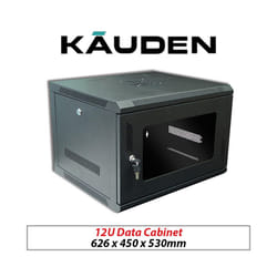 KAUDEN WALL MOUNT DATA CABINET RACK 12U-450 NETWORK CCTV DVR USE