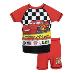Disney Cars Boys' Lightning McQueen Two Piece Swim Set 6 Multicoloured