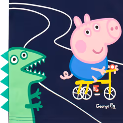 Peppa Pig Boys' George Pig T-Shirt Size 2T Multicolored