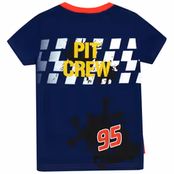 Disney Cars Boys' Cars Lightning McQueen T-Shirt Size 4 Blue