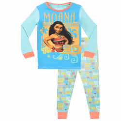 Disney Girls' Moana Pajamas Size 4 Multicolored
