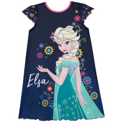 Disney Girls' Frozen Nightdress Size 7 Multicolored