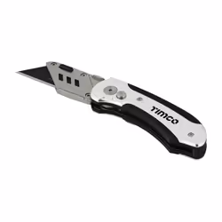 Folding Utility Knife & Blades - 60 x 19 x 0.6-1 Pack