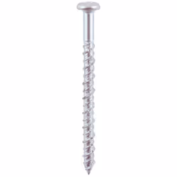 TIMco Multi-Fix Masonry Screws - TX - Pan - Zinc 6.0 x 60mm - 10 Pack