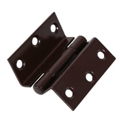 Timco Steel 1951 Pattern Stormproof Hinge - 63 x 58 x 1.8mm (Epoxy Brown) (2 Pack)