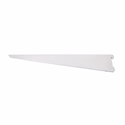 Timco Twin Slot Shelf Bracket White - 470mm (1 Pack Unit)