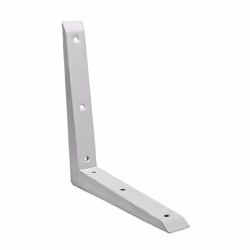 Timco Mitred Shelf Bracket White - 250 x 250mm (1 Pack Unit)