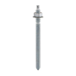 TIMco Chemical Anchor Studs - Zinc M10 x 130mm - 2 Pack