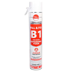 Timco Fill & Fix Fire Rated Expanding PU Foam B1 Hand Held 750ml (1 Can)