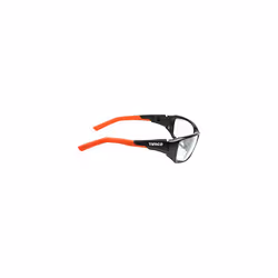 TIMCO Sports Style Safety Glasses - With Adjustable Temples - The soft rubber dual function adjustable arms and temples guarantee optimal fit and
