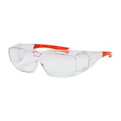 Slimfit Overspecs Safety Glasses - Comfortable overspec glasses to provide a low profile solution when used with spectacles - Clear