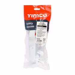 Slimfit Overspecs Safety Glasses - Comfortable overspec glasses to provide a low profile solution when used with spectacles - Clear