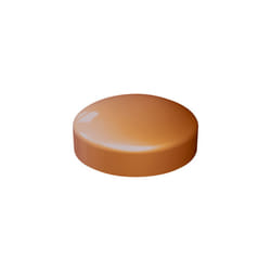 TIMCO Two Piece Screw Caps Oak - To Fit 3.5 to 4.2 Screw