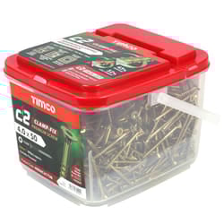 Timco C2 Clamp-Fix Multi-Purpose Premium Countersunk Gold Woodscrews 4.0 x 50mm (800 Tub)