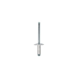 Timco Rivets Flange Head Aluminium - 4.8 x 12 (250 Pack)