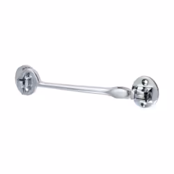 Timco Cabin Hook Polished Chrome - 150mm (1 Pack Bag)