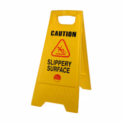 Timco Caution Slippery Surface A-Frame Safety Sign - 610 x 300 x 30 (1 Bag)