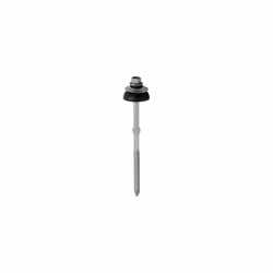 TIMCO Self-Drilling Fiber Cement Board Exterior Silver Screw with BAZ Washer - 6.3 x 130