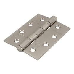 Timco Ball Bearing Hinges Grade 11 Steel Satin Nickel - 102 x 76 x 2.7 (2 Pack Box)