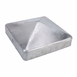 Taurus Fence Post Cap Hot Dipped Galvanised 75mm