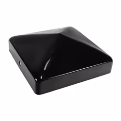 Taurus Fence Post Cap Epoxy Black 100mm