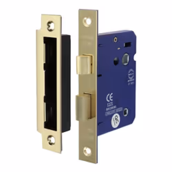 Timco Bathroom Lock Electro Brass - 78mm (1 Pack Box)