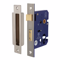 Timco Euro Sashlock Satin Nickel - 78mm (1 Pack Box)