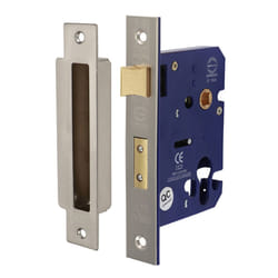 Timco Euro Sashlock Satin Nickel - 78mm (1 Pack Box)