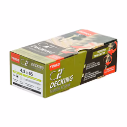 TIMCO C2 Deck-Fix Premium Countersunk Green Decking Screws - 4.5 x 65