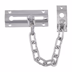 TIMCO Door Chain Security Lock - Allowing Reduced Opening Angle of The Door, for Your Added Security - Polished Chrome - 85mm ...