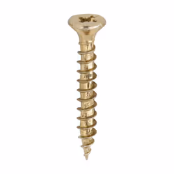 TIMCO Velocity Premium Multi-Use Countersunk Gold Woodscrews - 4.0 x 30