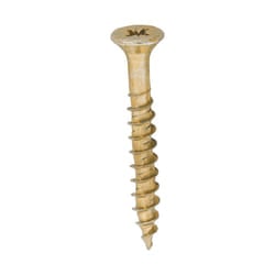 TIMCO Velocity Premium Multi-Use Countersunk Gold Woodscrews - 5.0 x 40